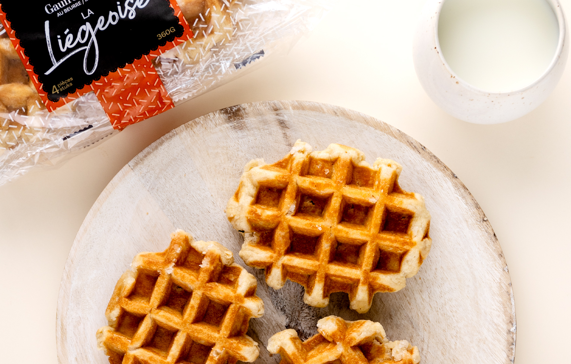 Gaufre La Liégeoise Milcamps>