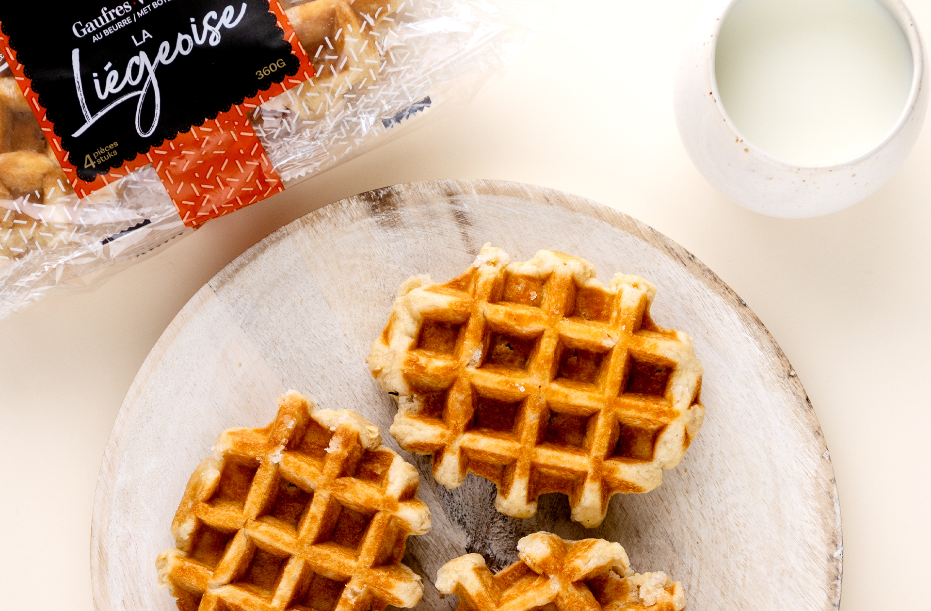 Gaufre La Liégeoise Milcamps>